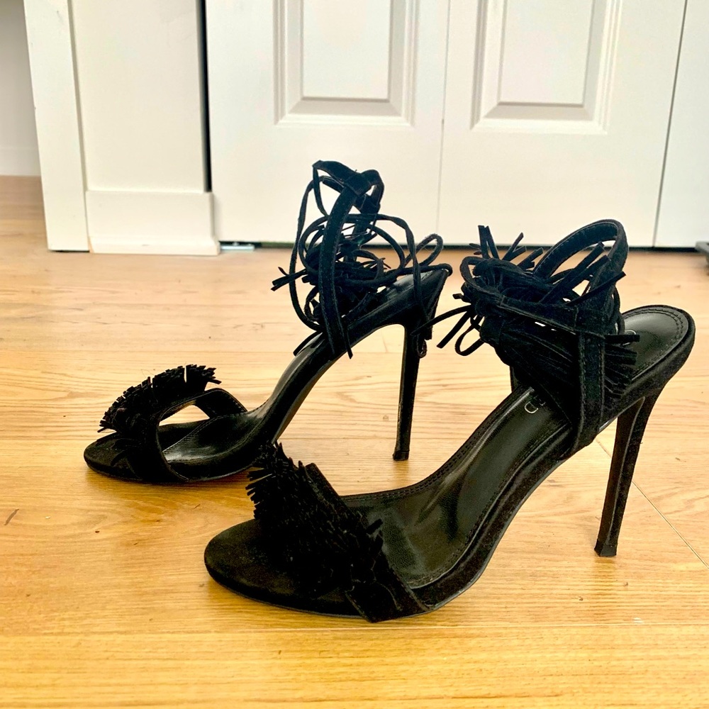 Black stiletto heels!